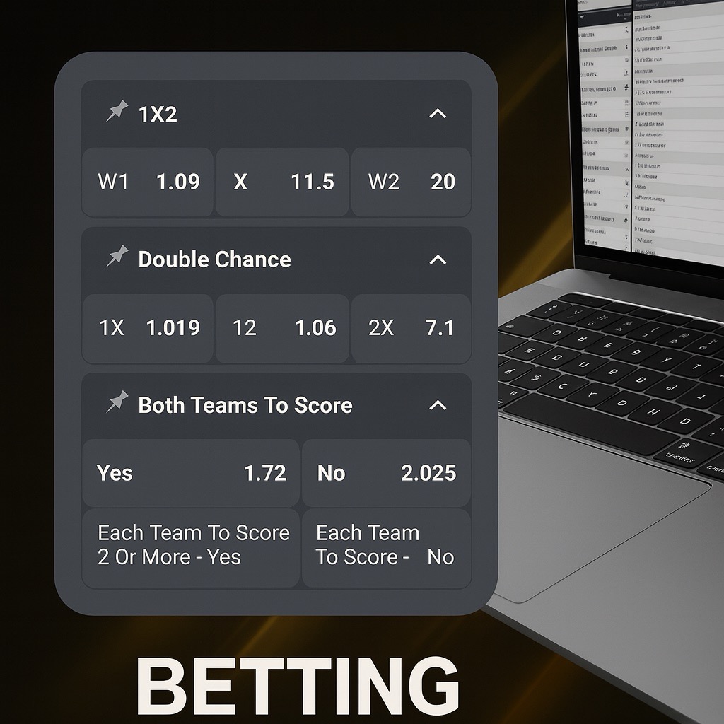Melbet betting options